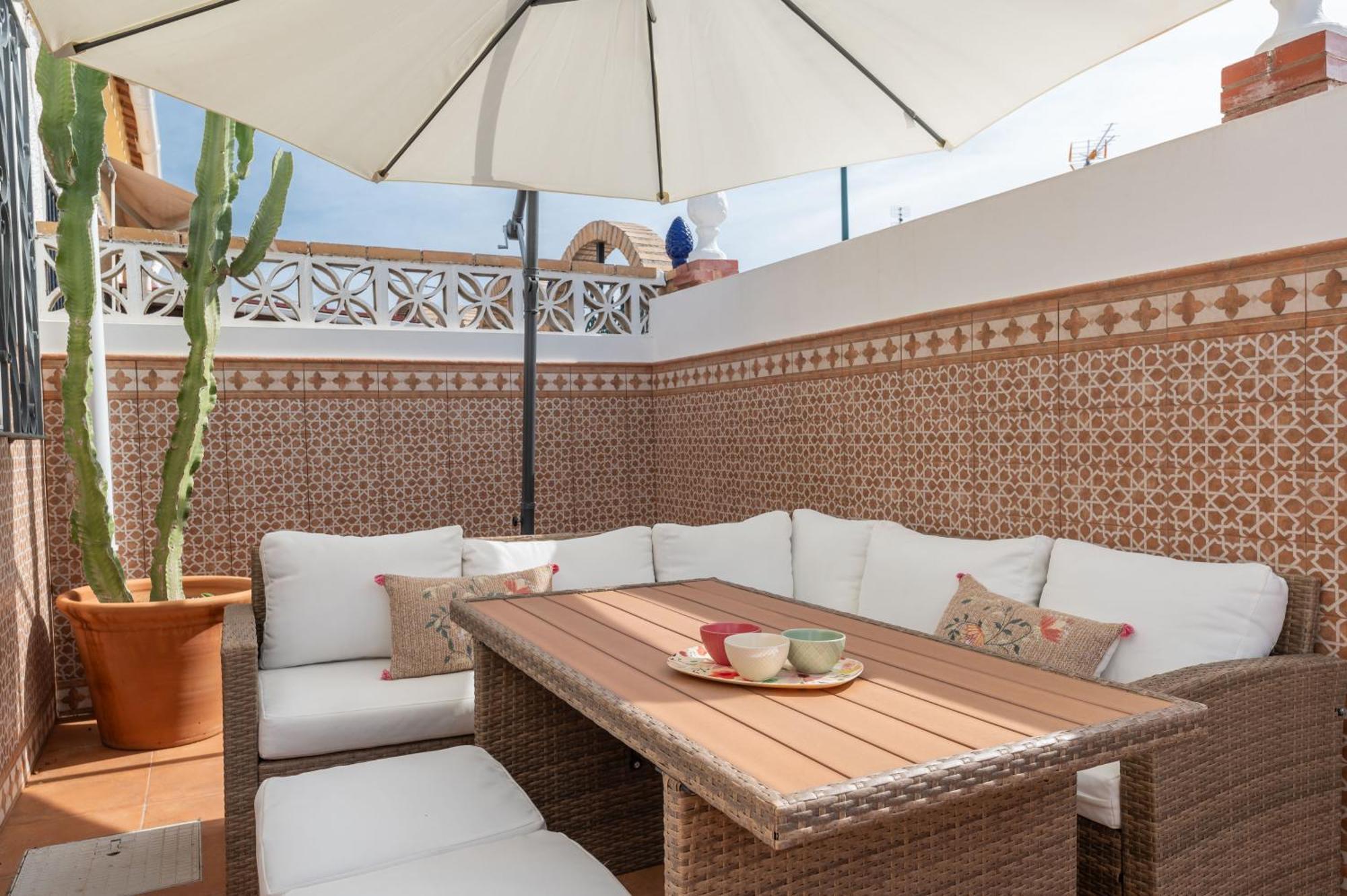Casa Silvia - Piscina Y Playa Villa Málaga Eksteriør billede