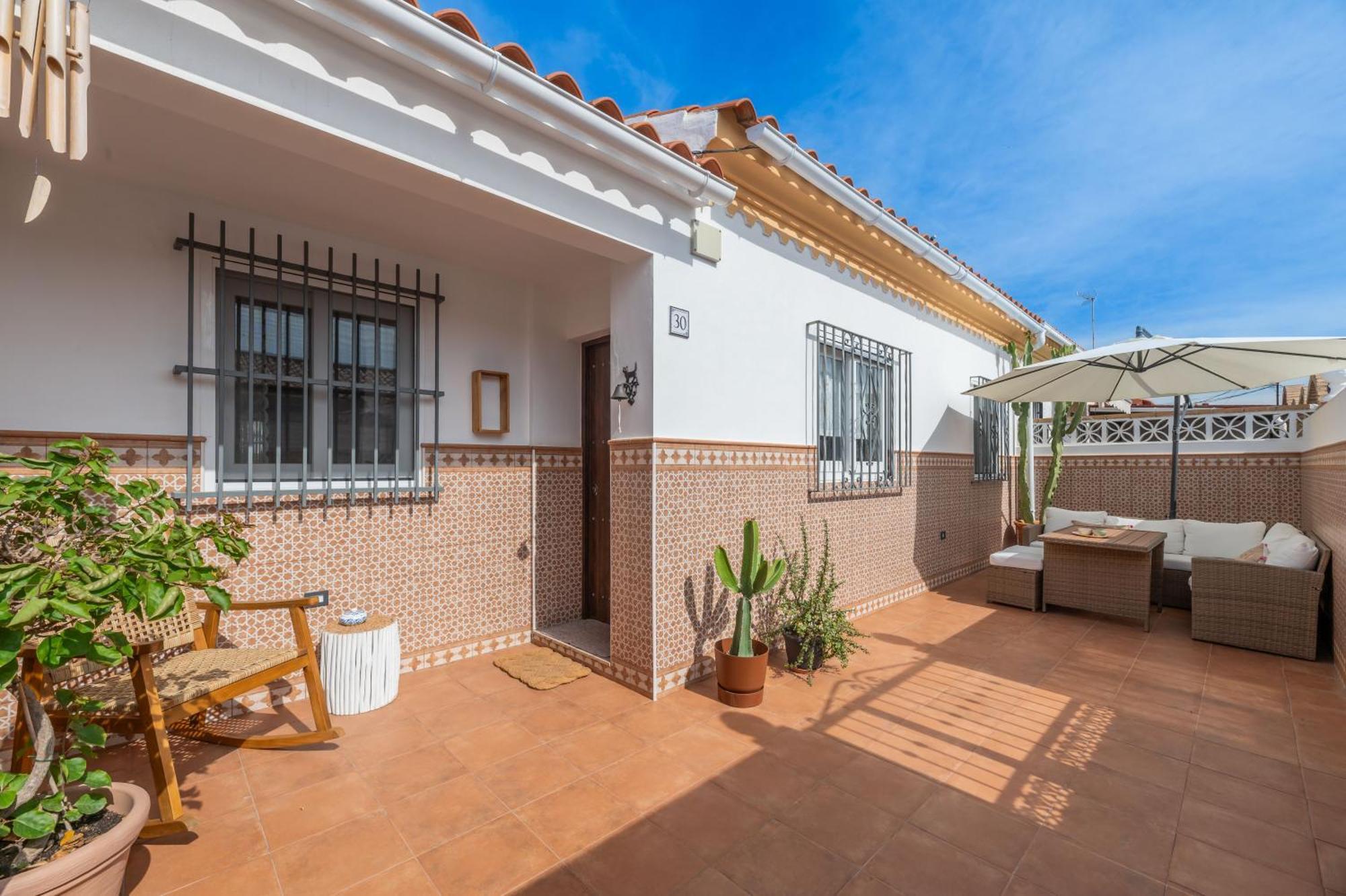 Casa Silvia - Piscina Y Playa Villa Málaga Eksteriør billede